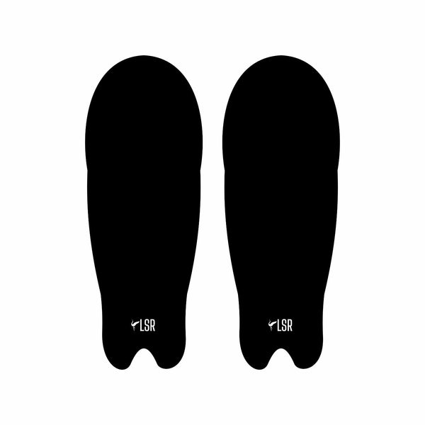 LSR SPORTS – BLACK CLADS (BATTING PAD COVERS)