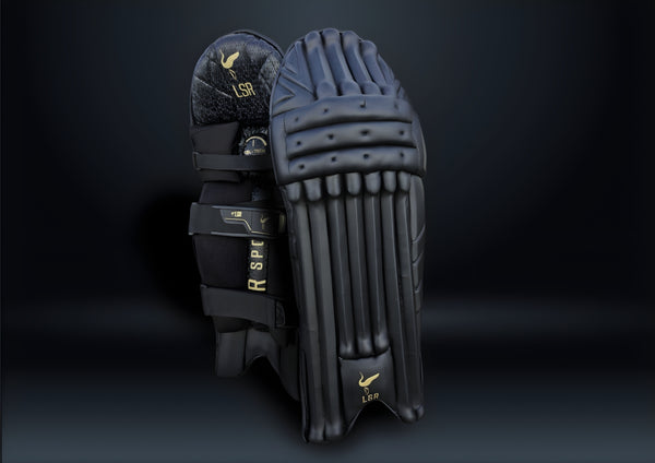 LSR SPORTS - Black Batting Pads