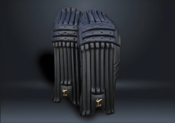 LSR SPORTS - Black Batting Pads